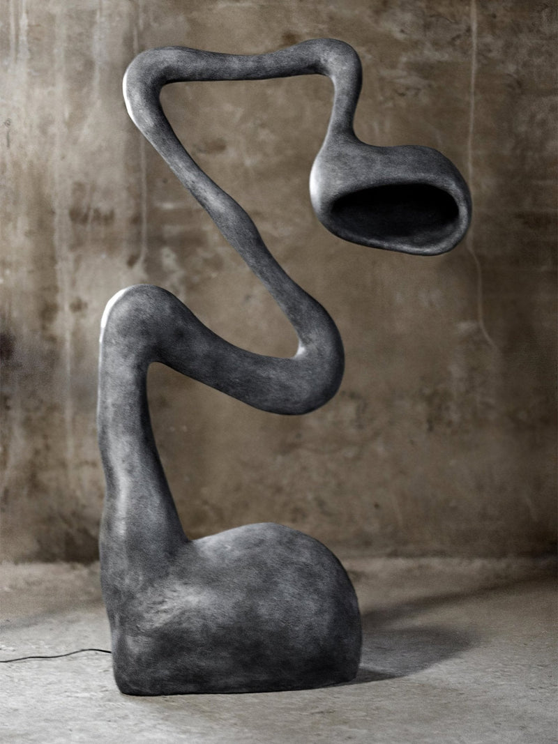 Myrrh Sculpture Floor Lamp-DWHOME