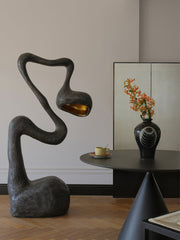 Myrrh Sculpture Floor Lamp-DWHOME