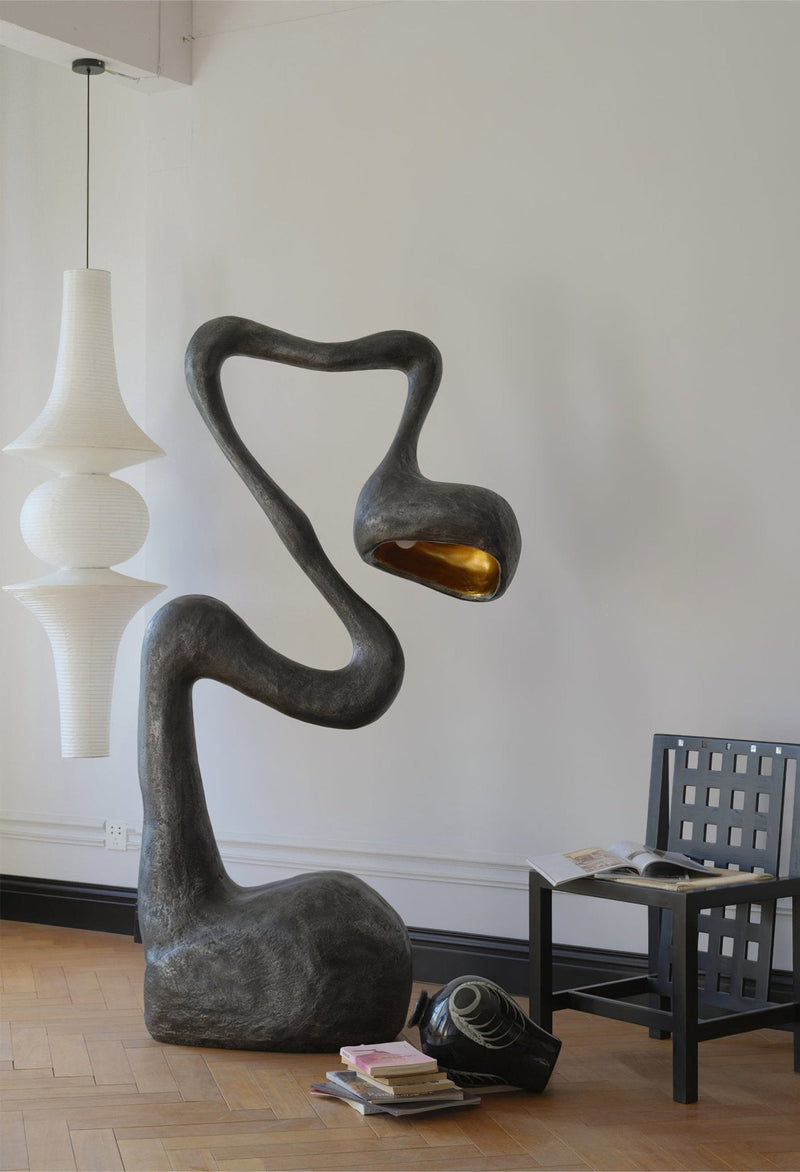 Myrrh Sculpture Floor Lamp-DWHOME