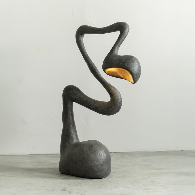 Myrrh Sculpture Floor Lamp-DWHOME