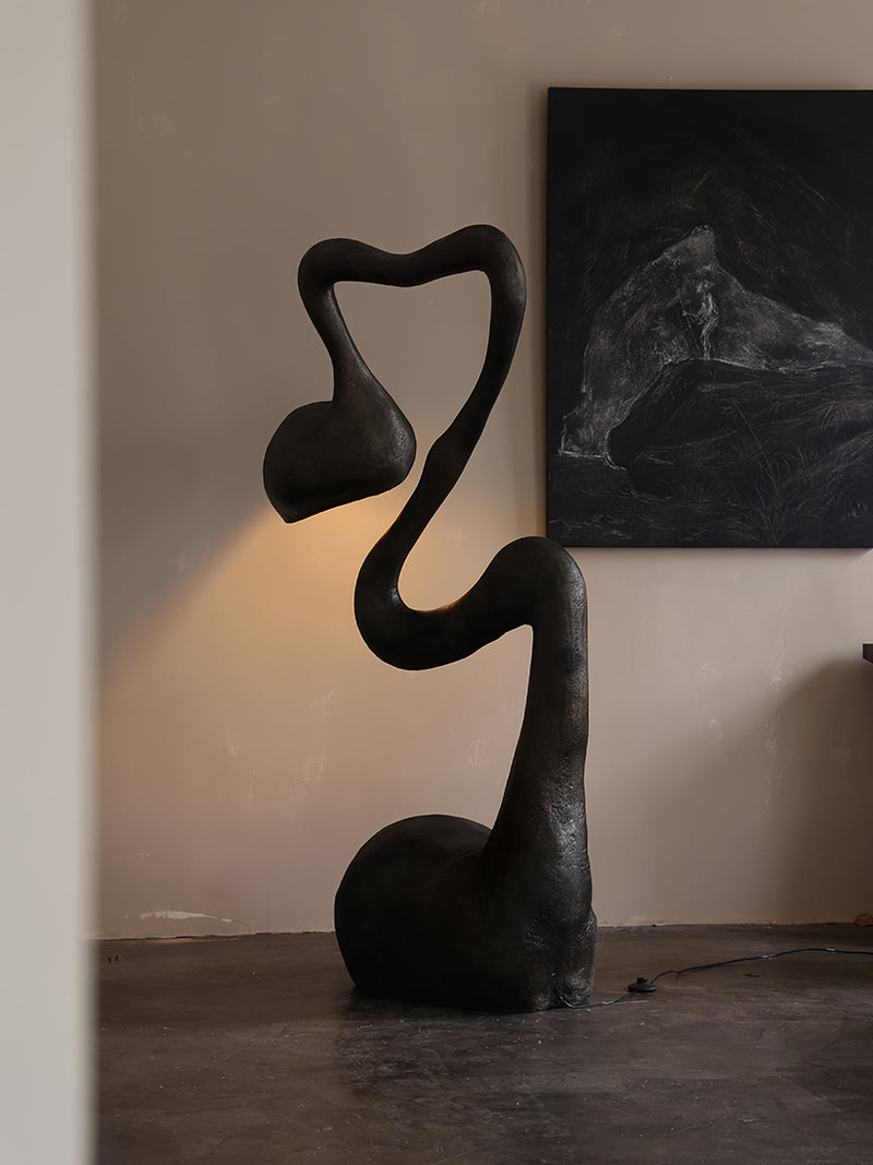 Myrrh Sculpture Floor Lamp-DWHOME