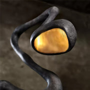 Myrrh Sculpture Floor Lamp-DWHOME