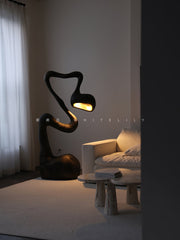 Myrrh Sculpture Floor Lamp-DWHOME