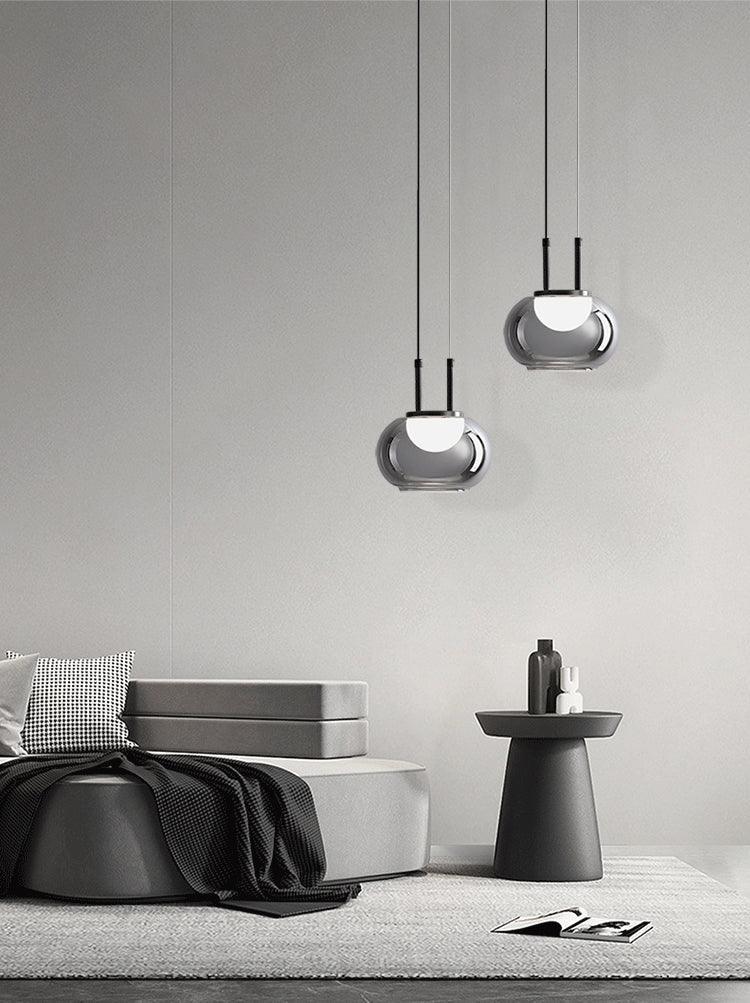 Mystique Halo Pendant Light-DWHOME