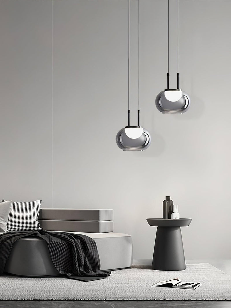 Mystique Halo Pendant Light-DWHOME