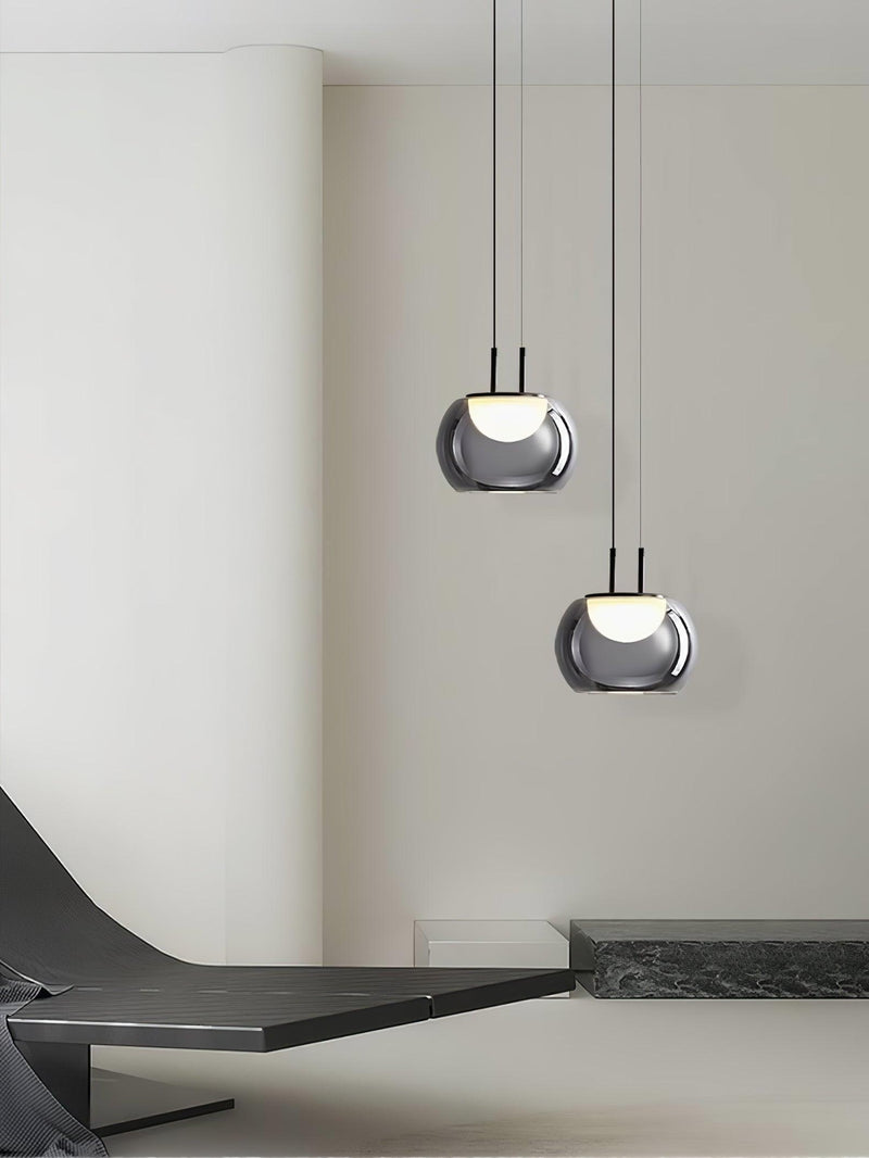 Mystique Halo Pendant Light-DWHOME