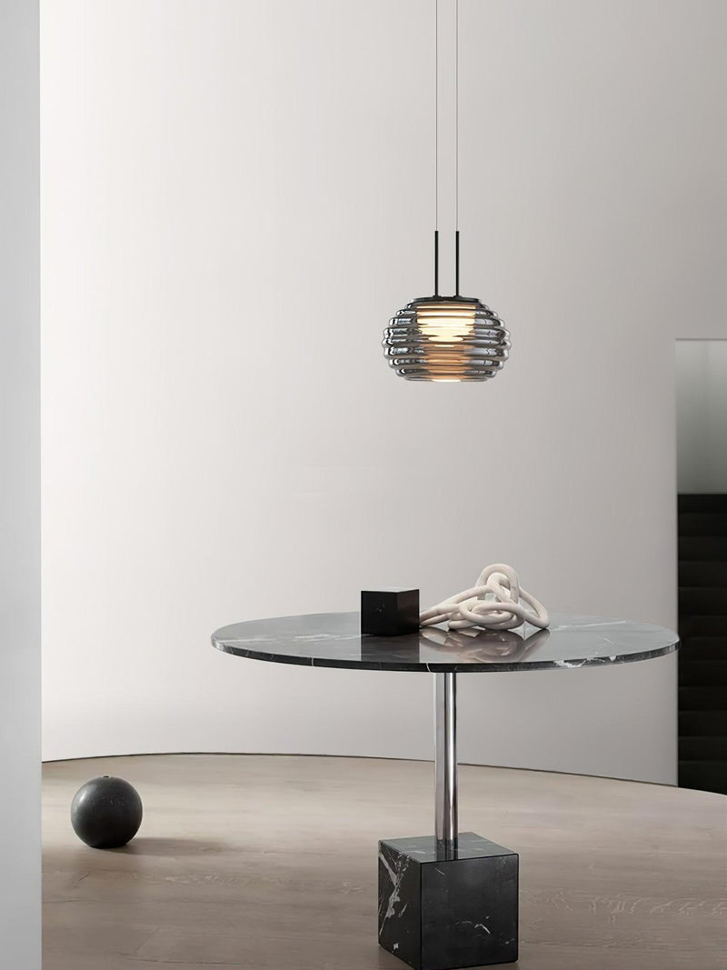 Mystique Halo Pendant Light-DWHOME