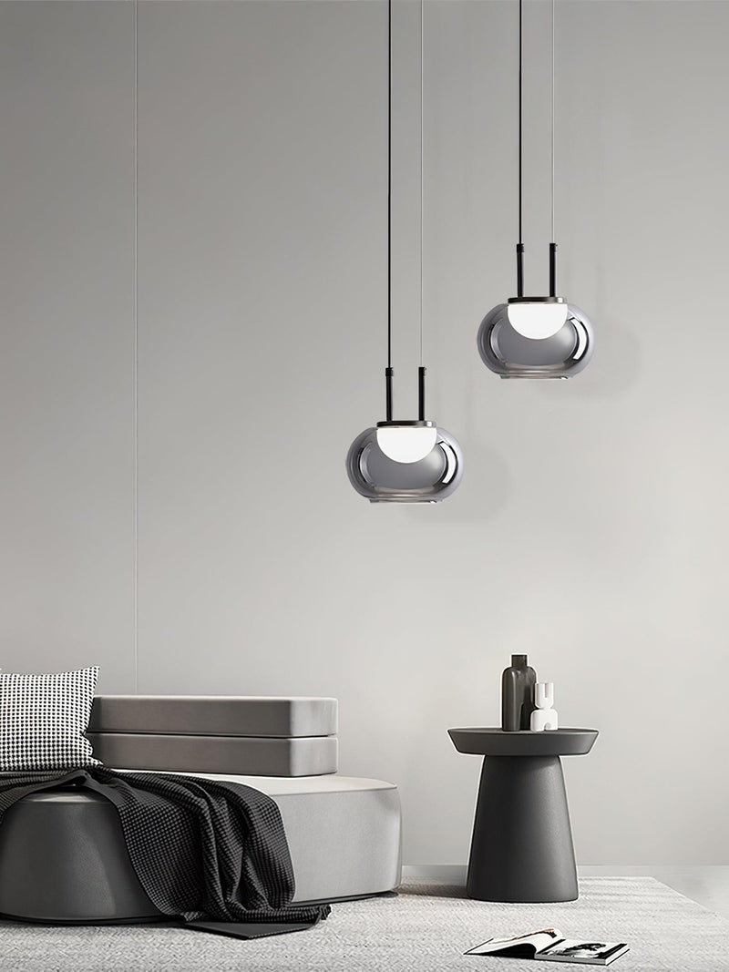 Mystique Halo Pendant Light-DWHOME