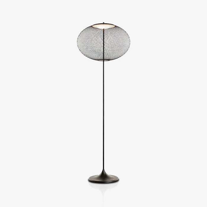 Metallic Meshwork Floor Lamp.