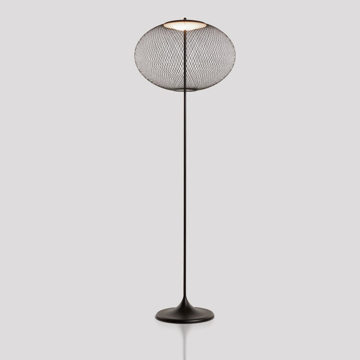 Metallic Meshwork Floor Lamp.