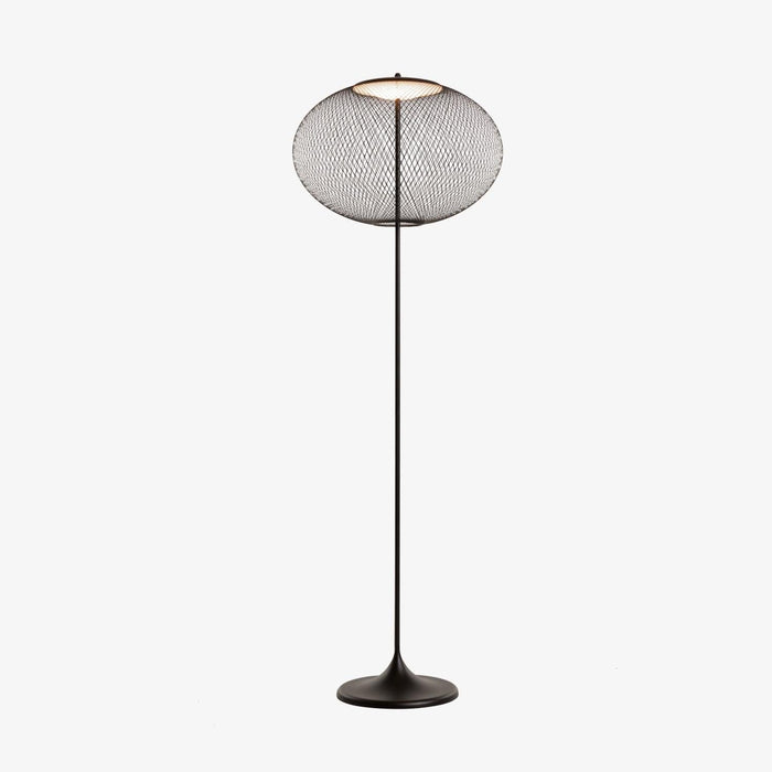 Metallic Meshwork Floor Lamp.