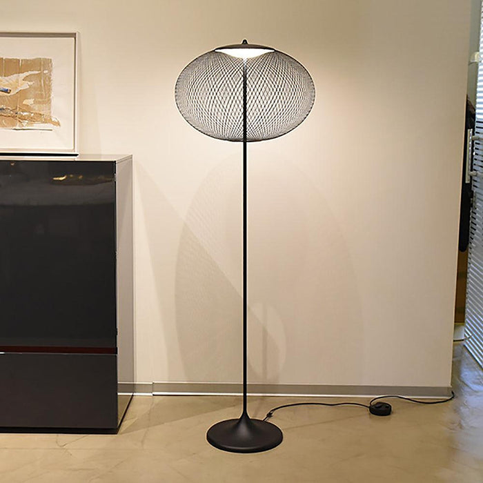 Metallic Meshwork Floor Lamp-DWHOME