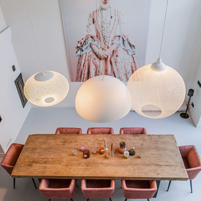 Metallic Meshwork Pendant Lamp-DWHOME