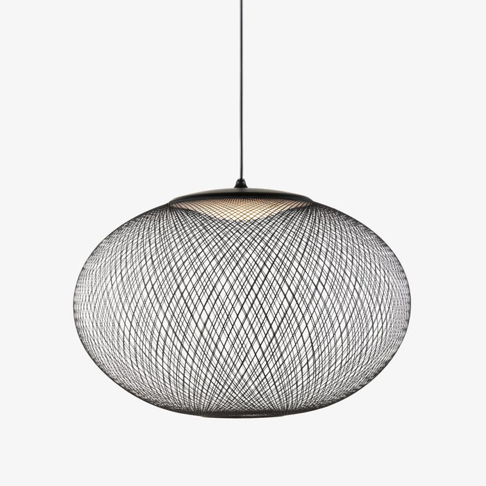 Metallic Meshwork Pendant Lamp.