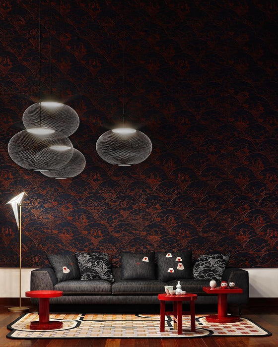 Metallic Meshwork Pendant Lamp-DWHOME