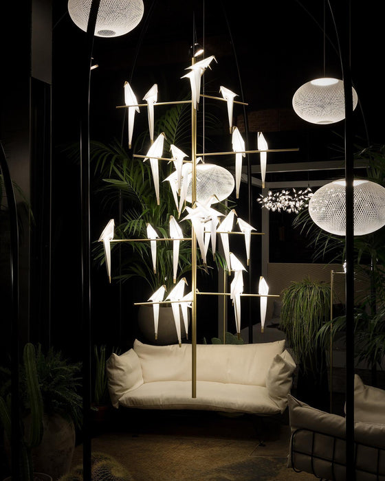 Metallic Meshwork Pendant Lamp-DWHOME