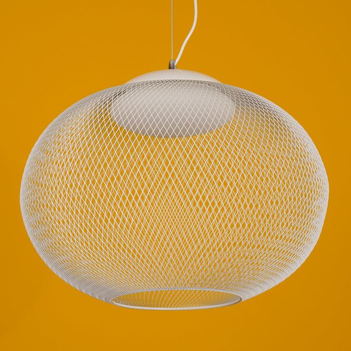 Metallic Meshwork Pendant Lamp