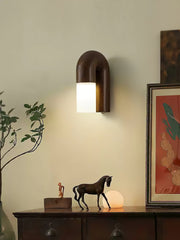 Arcus Wood Wall Lamp-DWHOME