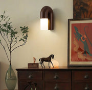 Arcus Wood Wall Lamp-DWHOME