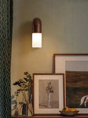 Arcus Wood Wall Lamp-DWHOME