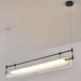 Linear Strip Chandelier.