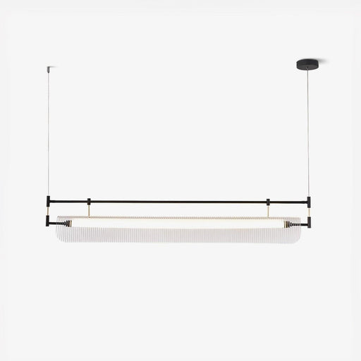 Linear Strip Chandelier.