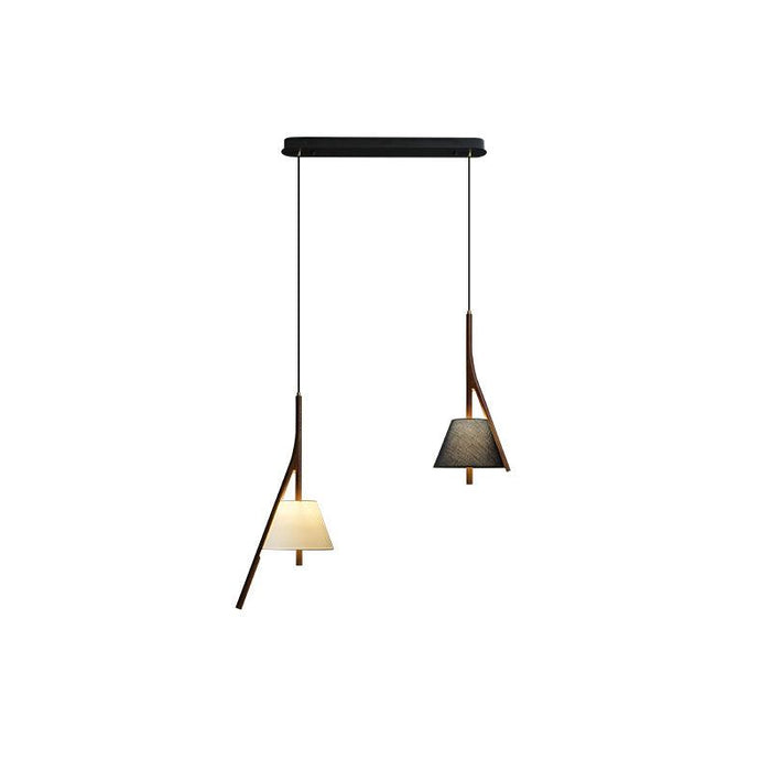 Nanzhi Wood Pendant Lamp-DWHOME