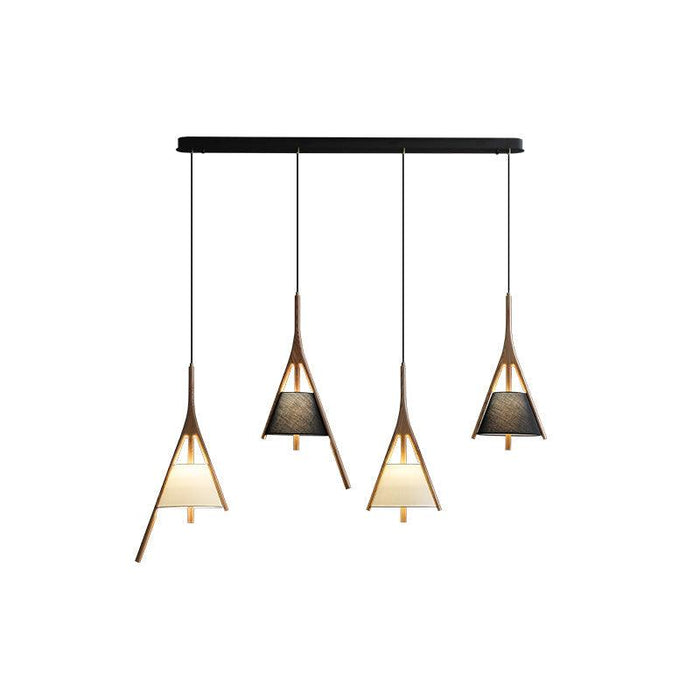 Nanzhi Wood Pendant Lamp-DWHOME
