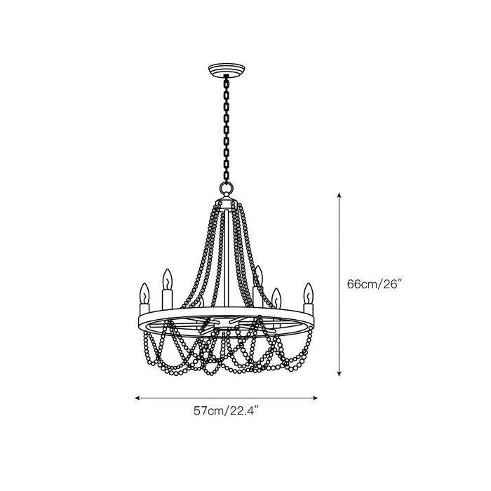 Nash Chandelier-DWHOME