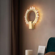 Natural Crystal Wall Lamp-DWHOME