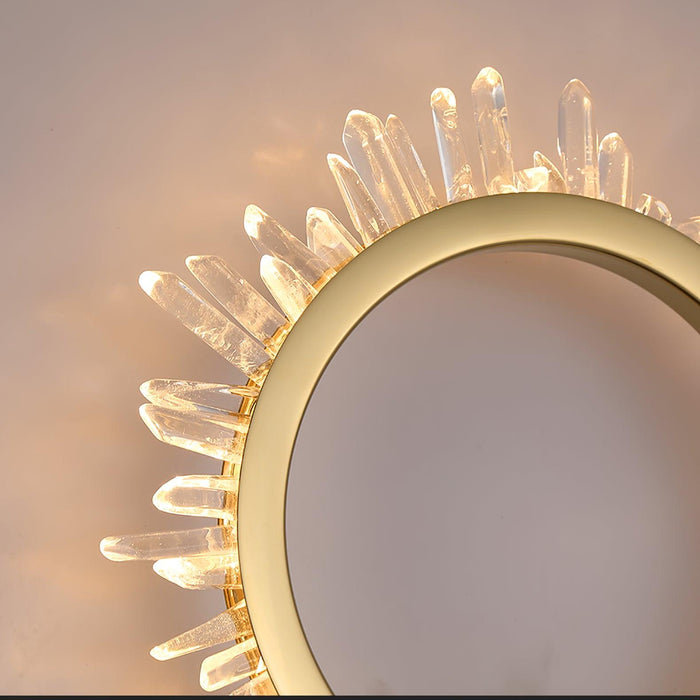 Natural Crystal Wall Lamp-DWHOME