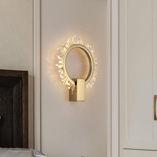 Natural Crystal Wall Lamp-DWHOME