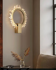 Natural Crystal Wall Lamp-DWHOME