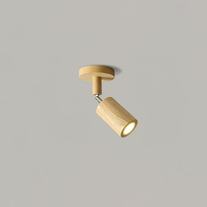 Natural Wood Beam Spotlight Light-DWHOME
