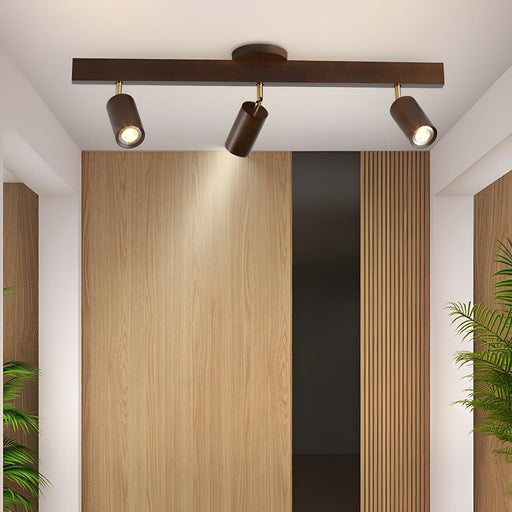 Natural Wood Beam Spotlight Light-DWHOME