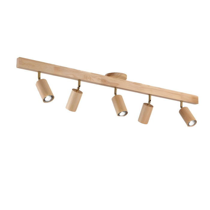 Natural Wood Beam Spotlight Light-DWHOME