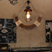 Nautical Industrial Style Wooden Chandelier - DWHOME