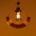 Nautical Industrial Style Wooden Chandelier.