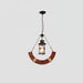 Nautical Industrial Style Wooden Chandelier.