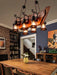 Nautical Industrial Style Wooden Chandelier - DWHOME