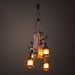 Nautical Industrial Style Wooden Chandelier - DWHOME