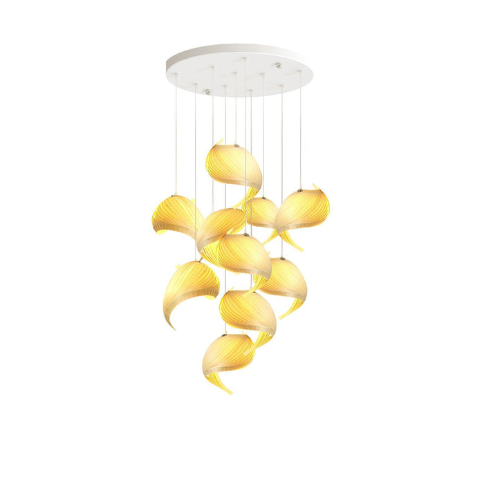 Nautilus Shell Pendant Light-DWHOME
