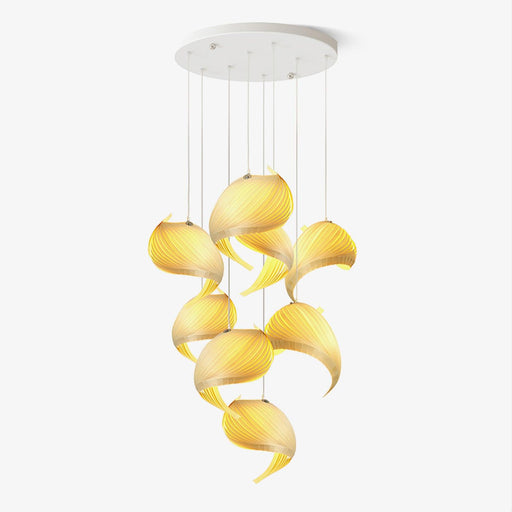 Nautilus Shell Pendant Light.