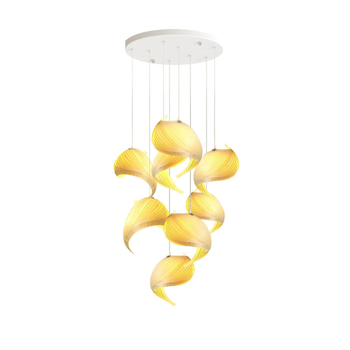 Nautilus Shell Pendant Light.