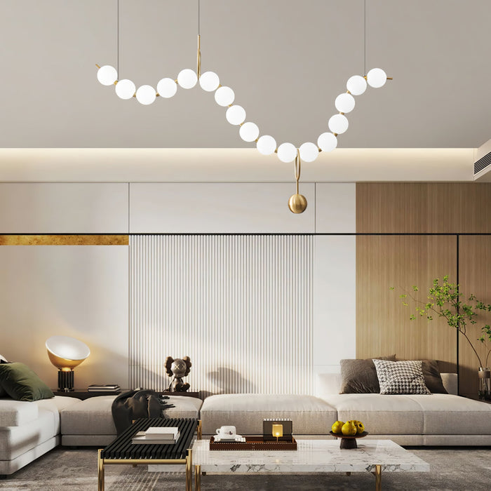 Necklace LED Pendant Lamp.