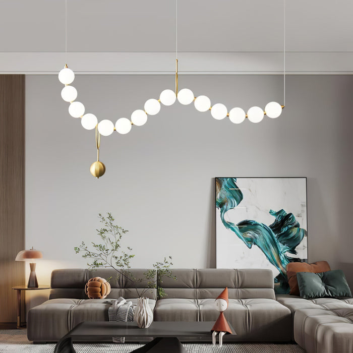 Necklace LED Pendant Lamp.