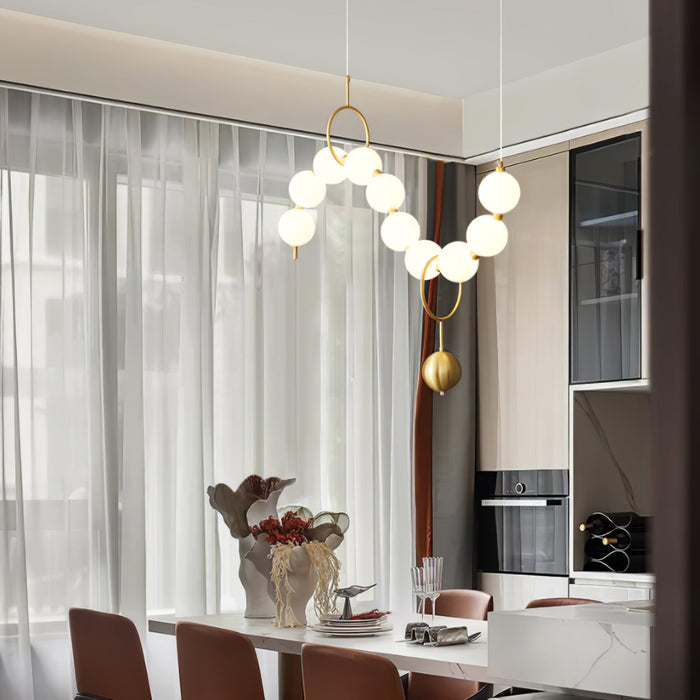 Necklace LED Pendant Lamp.