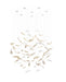 Nectar Leaves Chandelier - Vakkerlight