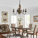 Neddy Wood Chandelier-DWHOME