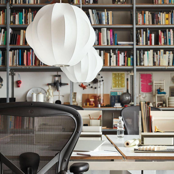 Bubble Mulberry Silk Pendant Lamp-DWHOME